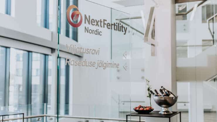 Next Fertility Nordic uuel aadressil